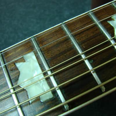 Vintage Made In Japan J-200 Jumbo Acoustic Guitar Ibanez Matsumoko MIJ J200 w/Bag image 8