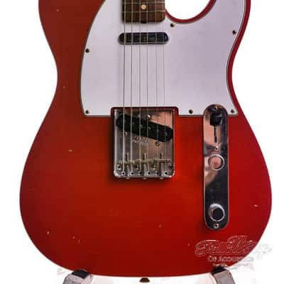 Fender Custom Shop 1960 Telecaster Custom Journey man Relic Dakota Red image 6