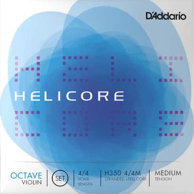 D'Addario Helicore Octave Violin String Set - 4/4 Size image 1