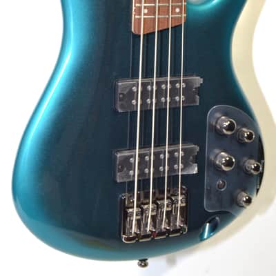 Ibanez SR300E Electric Bass Guitar Cerulean Aura Burst Finish - In-House Adjusted image 2