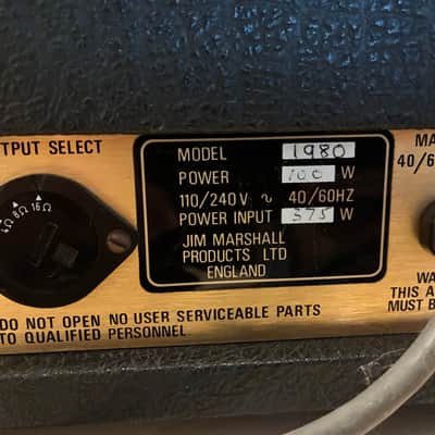 JMP MK2 Master Model 100W Lead image 9