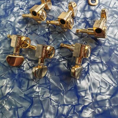 Grover 102G Rotomatic Guitar Tuning Machines - 3x3 2010s - Gold image 2