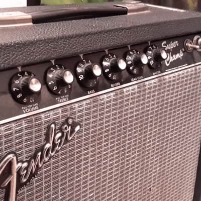Fender Super Champ "rivera era" 1984 Black Face image 7