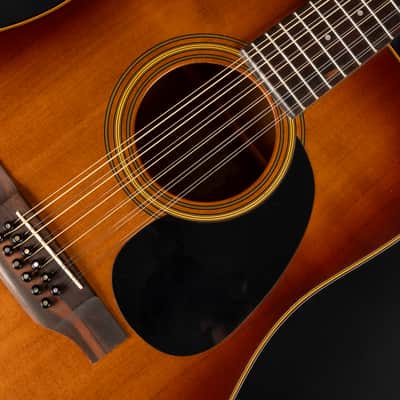 1988 K. Yairi YW11-12 - Vintage Sunburst Satin | Vintage Japan 12-String Dreadnought Acoustic Guitar | OHSC image 21