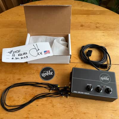 Noble Dual Vacuum Tube Preamp 2023 - Black image 1