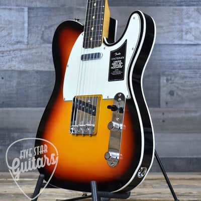 Mint Fender Limited Edition Vintera III Early 60s Telecaster  Custom - 3-Color Sunburst with Gigbag image 12