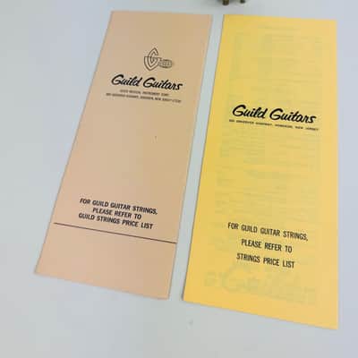 Guild Catalog Price List, Set of 2 1965 image 2