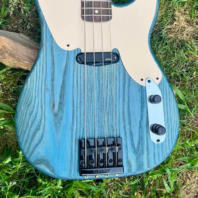 TW Basses Royal 54 Precision Bass 2020’s - Blue/Coral Blue Ash image 17