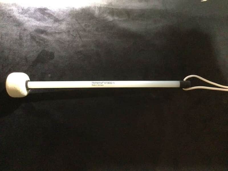 Rohema Percussion - Flexible Synthetic Handle - Bass Drum Mallet (Made in Germany) image 1