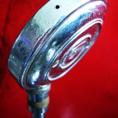 Vintage RARE Turner TC-5 crystal microphone Hi Z w period stand Brush Shure Astatic D104 Electro Voice image 10