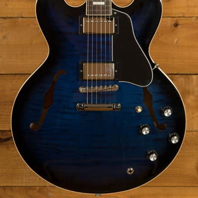 Gibson ES-335 Figured | Deep Ocean Burst image 1