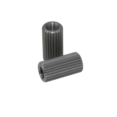 Vintage Length VOS Aged Nickel Steel Tailpiece Mounting Studs Posts incl. Vintage Steel Anchors for Gibson guitars image 2
