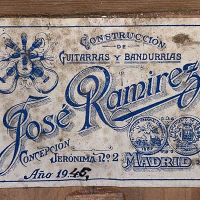 Jose Ramirez 1946 tablao guitar - very special flamenco guitar + video! image 12
