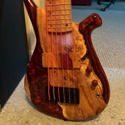 Martinson Nessie 2023 - Gloss wood/polymer top with satin body and bolt-on neck image 6