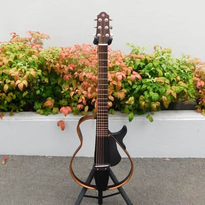 Yamaha SLG200S Silent Guitar | Steel String | w/ Case & Power Supply image 2