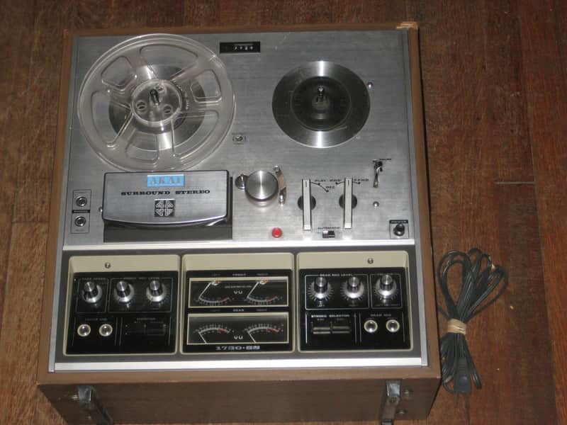 AKAI 1730-SS, Surround Stereo Four Channel Quadraphonic Open Reel Tape Deck image 1
