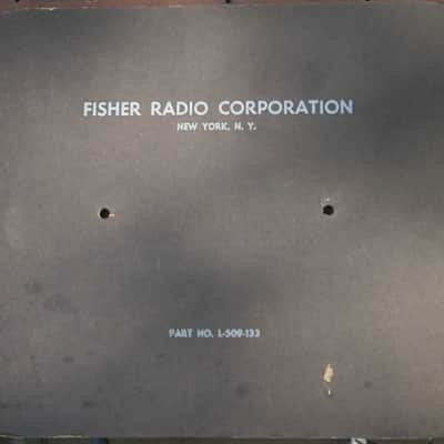 Fisher 80-R Tube Tuner/Receiver 1950's Gold image 10