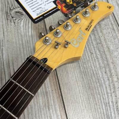 Cort G-250 BK - HSS Black Electric Guitar with Gig Bag image 6