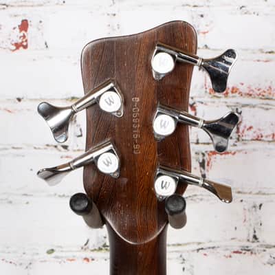 Warwick - Standard Corvette 5 String Electric Bass Guitar - Natural - USED image 13