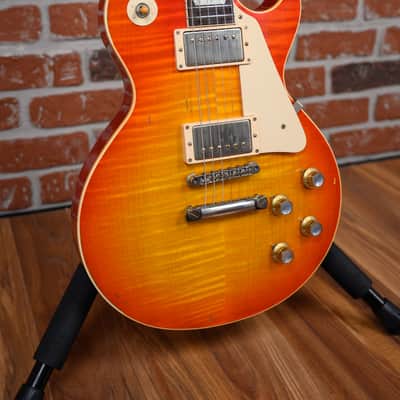 Gibson Custom Shop Limited Edition Joe Walsh 1960 Les Paul Standard Murphy Aged #13 of 75 Flame Maple Top Tangerine Burst 2013 w/OHSC image 9
