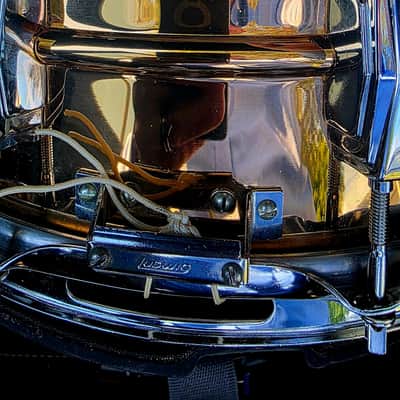 RARE ! Ludwig Bronze 75th Anniversary 84ish - Bronze image 16