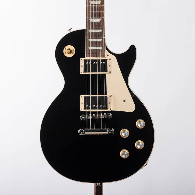 Gibson  Les Paul Standard 60s Plain Top Ebony Top, Ebony | Demo image 1