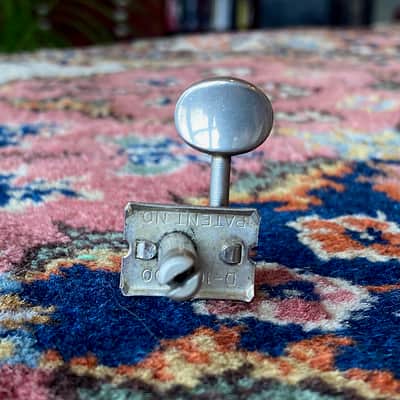 1964 1965 1966 Fender Kluson Deluxe double line nickel tuner D-169400 Patent No image 3