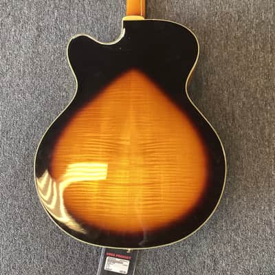 Washburn J-6S Arch Top Hollow Body Electric Guitar image 6
