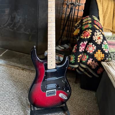 1990s Carvin Bolt HSS  - Red Burst - Carvin G&G HSC image 2