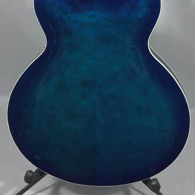 Olson 12 String Semi-Hollow Electric Guitar - Blueburst image 5
