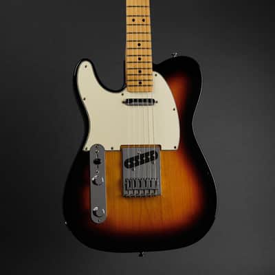 2017 Fender Telecaster Standard MIM Left Handed Sunburst image 3