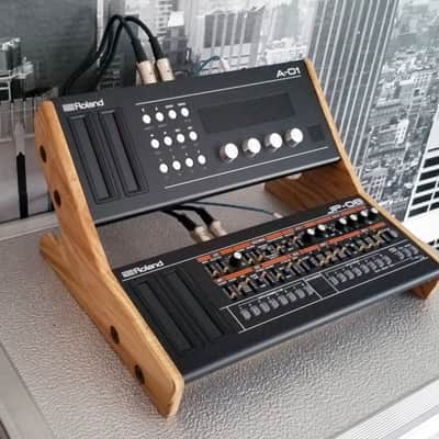 Roland Boutique Solid Oak Dual Stand MK2 from Synths And Wood image 6