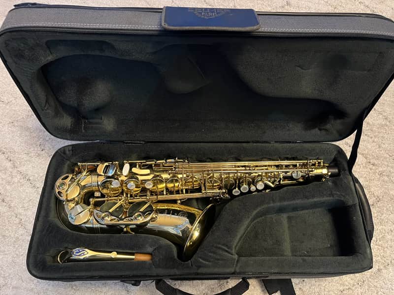 Henri Selmer Paris Series III alto saxophone, Gold Lacquer, Mint condition image 1