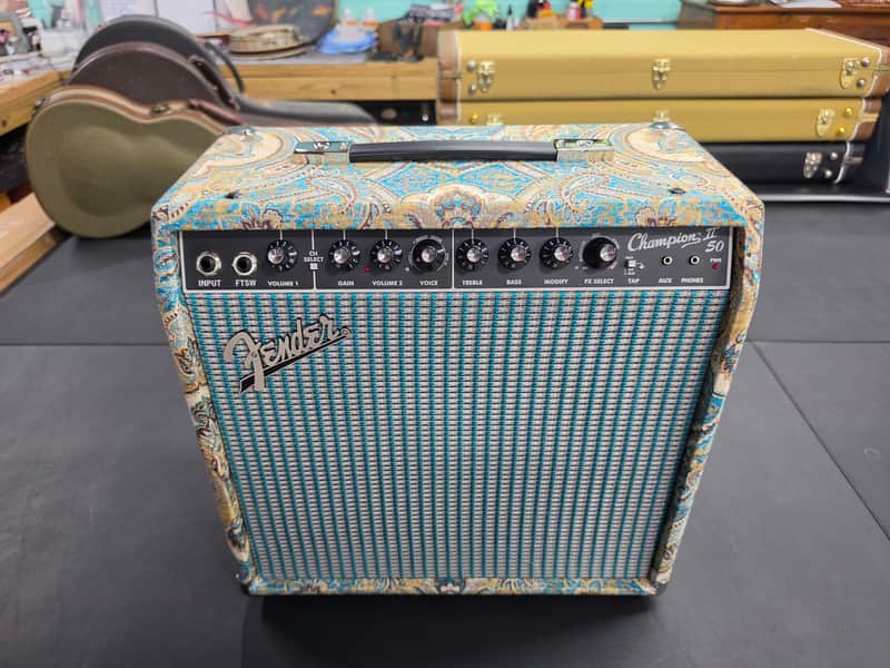 Fender Champion II 50 Custom Covered With Footswitch image 1