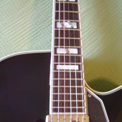 VV: IMMACULATE 2009 Peerless Monarch 17" all-solid archtop jazz guitar w/ leather HSC, Near MINT image 6