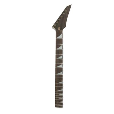 Maple Guitar Neck 24 fret 25.5 inch Rosewood Fingerboard Nice Inlay Locking Nut Bolt on heel image 1