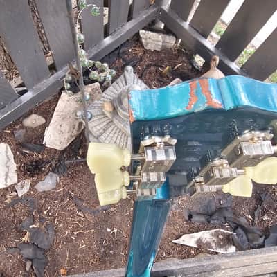Gibson Les Paul Studio 2002 - Blue Teal Flip Flop image 13
