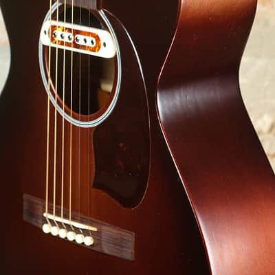 GUILD CUSTOM SHOP GSR Special Run 2022 - M20E Special Ruby Red Metallic with DeArmond soundhole pickup image 17