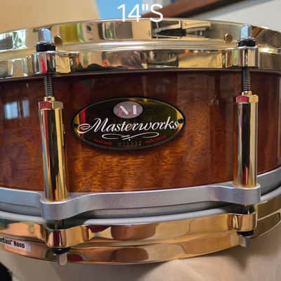 Pearl Masterworks - 8pc Custom Artison Shell Mahogany/Maple configuration image 11