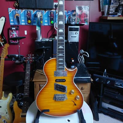 Epiphone Nighthawk Custom Reissue 2010 - 2013 - Trans Amber image 5