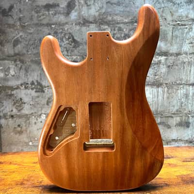 Warmtone CG Hss Strat Style Guitar Body Flamed Maple “Sunrise” 4.5lbs image 2
