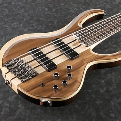 Ibanez BTB746 6-String Electric Bass Guitar Natural Low Gloss + Ibanez Case BTB 746 NTL - Brand New image 4