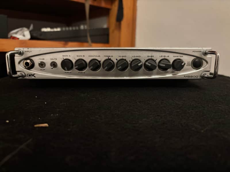 Gallien-Krueger MB800 800w Ultra Light Bass Head | Reverb