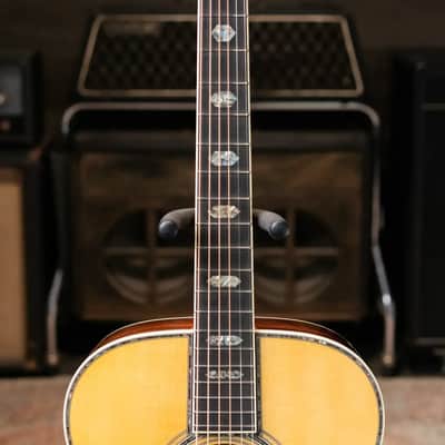 Martin Custom Shop Style 45 000-14F Acoustic Guitar - Macassar Ebony/Premium Spruce with Hardshell Case image 4