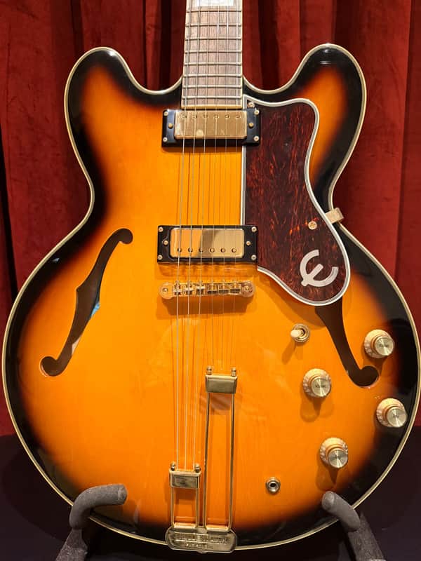 Used 2012 Epiphone Sheraton 50th Anniversary Electric Guitar w/HSC image 1