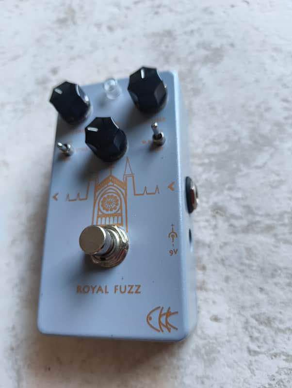 CKK Electronic Royal Fuzz Distortion Rare Guitar Effect Pedal image 1