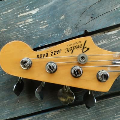 Fender Jazz bass 1978 neck + tuners image 1