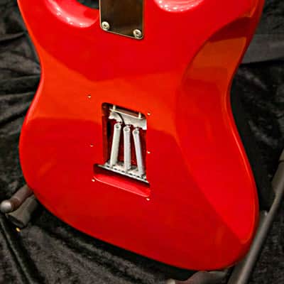 1993 Squier by Fender Stratocaster MIJ FujiGen – Torino Red image 11