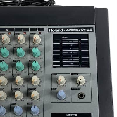Roland RX-82 Vintage 8-channel Stereo Mixer Grey TGHM image 3