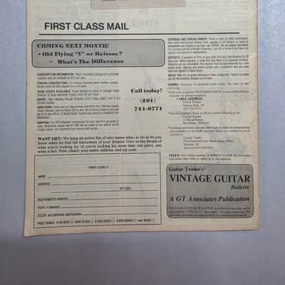 October 1982 Guitar Trader Bulletin Owned By Ed King Of Lynyrd Skynyrd image 2